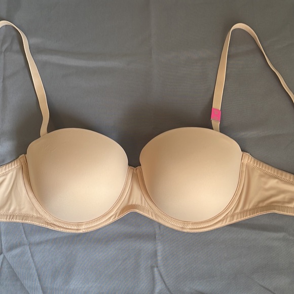 NWT Pink by Victoria’s Secret Where Everywhere Multi-Way Push-Up Cream 36C - Picture 9 of 13